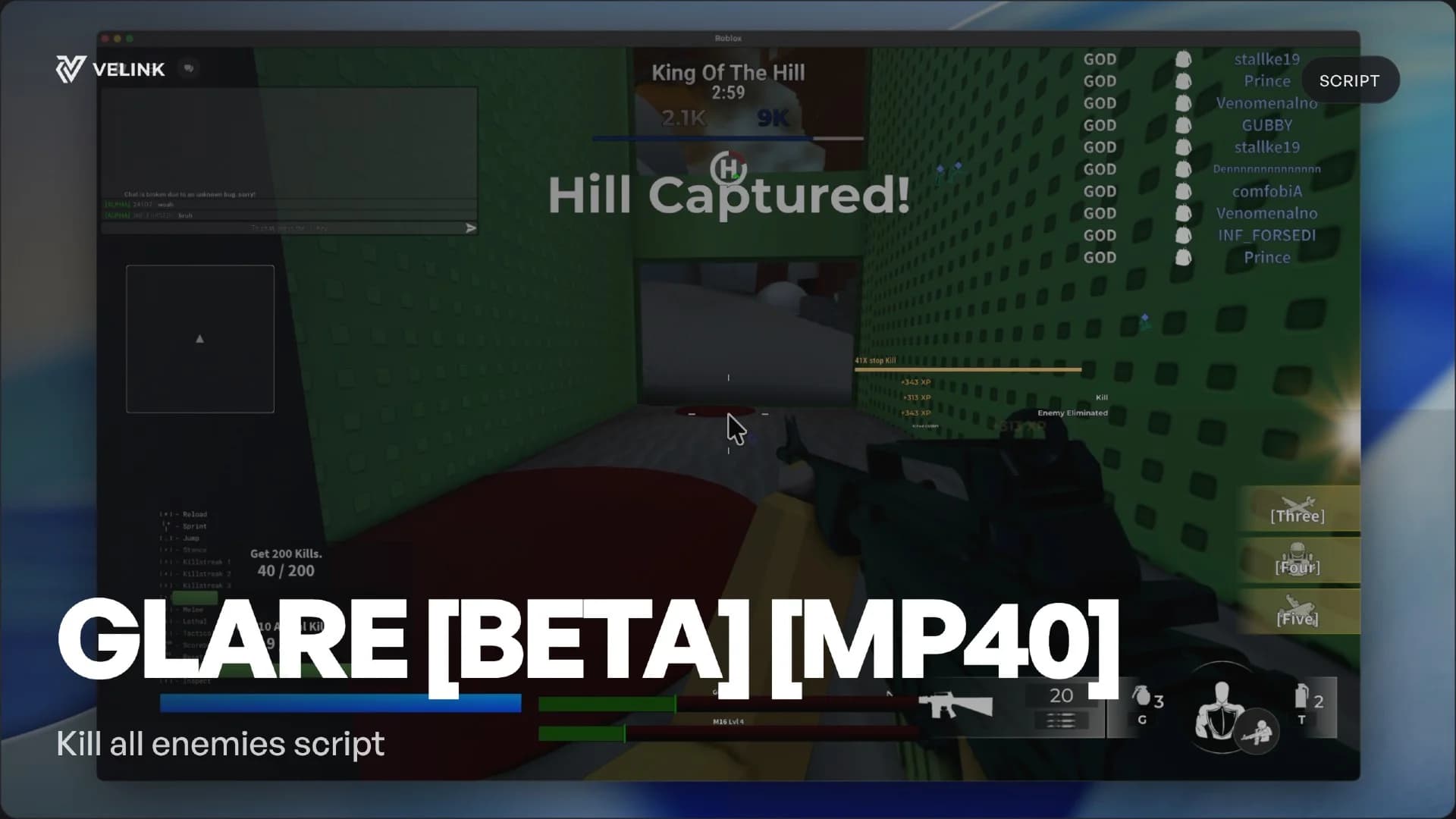 Roblox Glare Script - Kill All