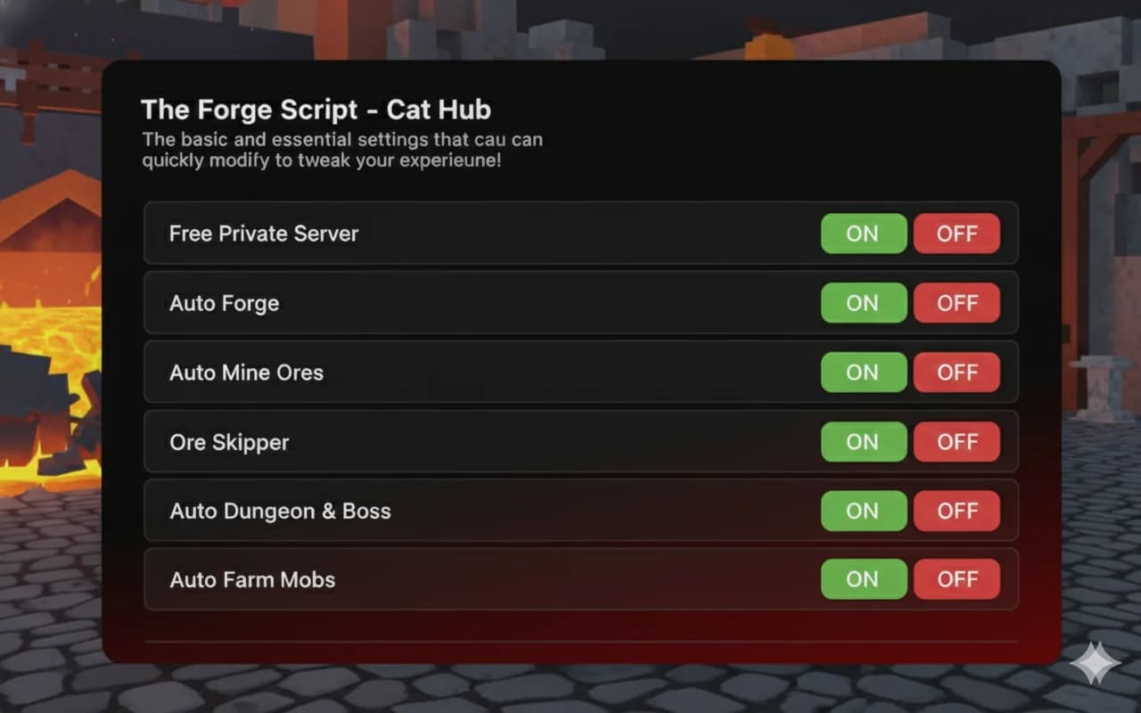 The Forge JN Hub (Legit + Balant + No Key) 