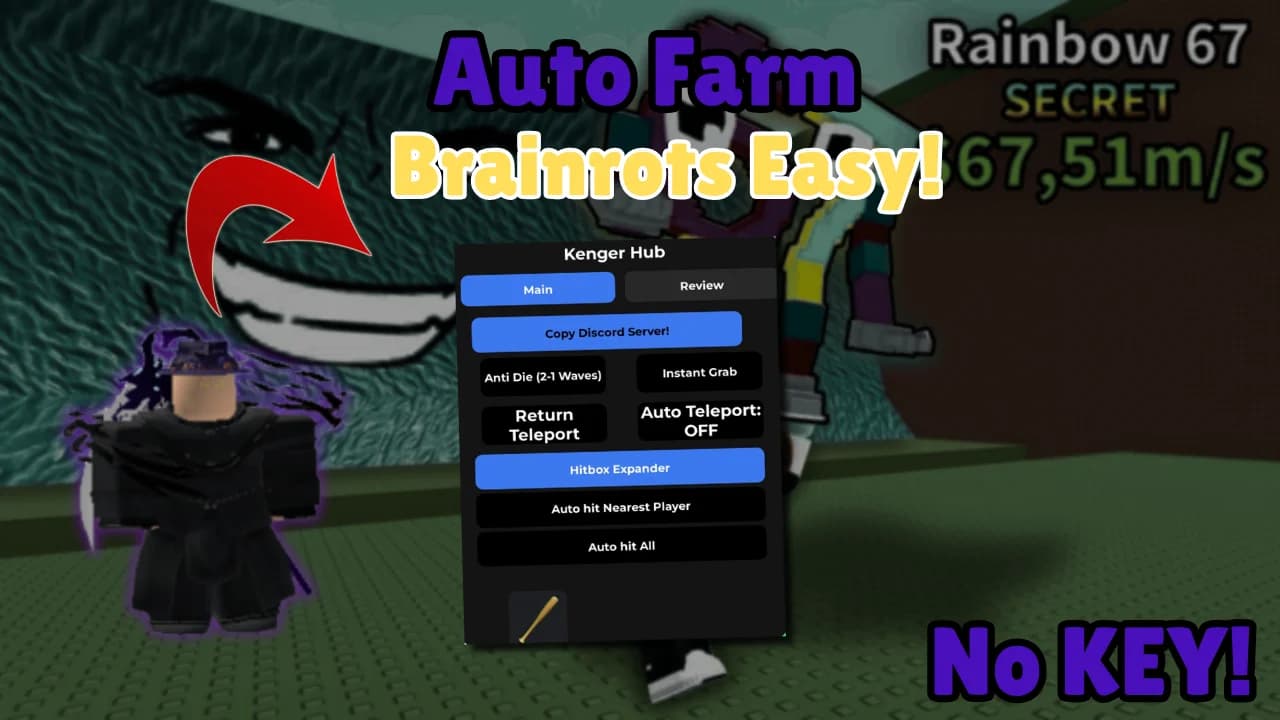 Kenger Hub – Escape Tsunami For Brainrots